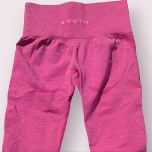NVGTN contour leggings pink color Small